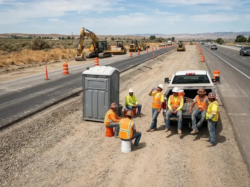 highway-road-construction-crew-007 — frequently asked questions, Porta Potty and Restroom Rentals in Rivanna, VA